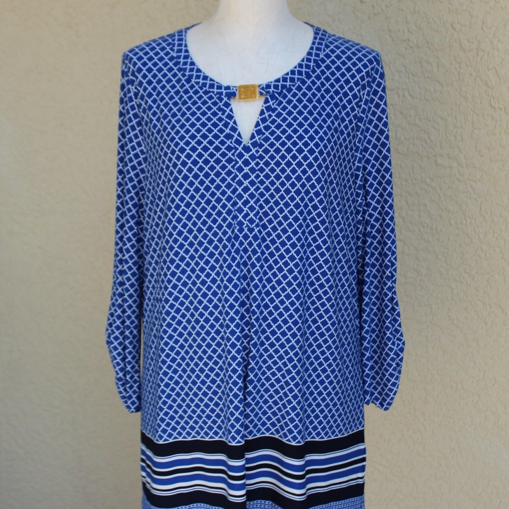 Anne Klein Printed Tunic